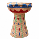 Handwoven Sculptural Table – Functional Art Piece