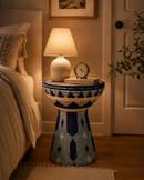 Handwoven Sculptural Table – Functional Art Piece