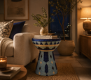 Handwoven Sculptural Table – Functional Art Piece