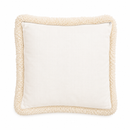 Luxury Moroccan Berber Pouf – Handwoven Ivory Wool Ottoman | 70 cm