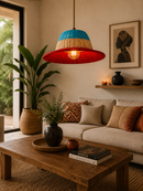 Luxury Handwoven Pendant Lamp – Rwanda Collection