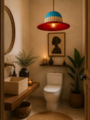 Luxury Handwoven Pendant Lamp – Rwanda Collection
