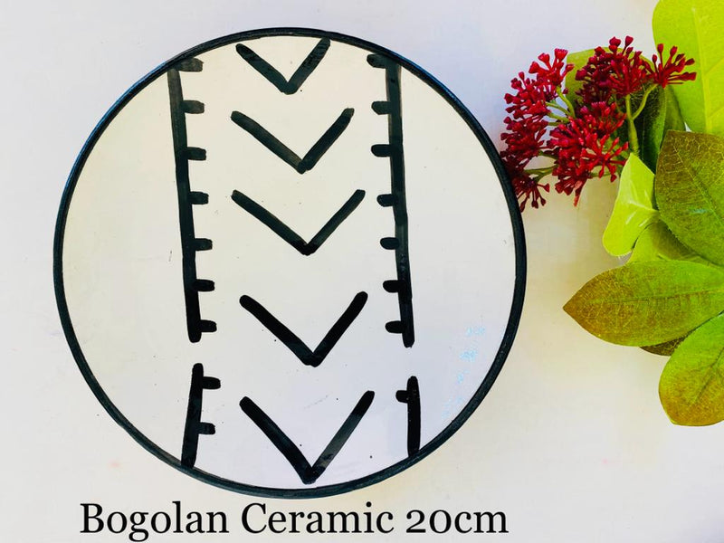 Ceramic/ Bogolan Plates