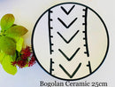 Ceramic/ Bogolan Plates