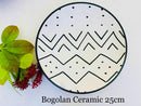 Ceramic/ Bogolan Plates