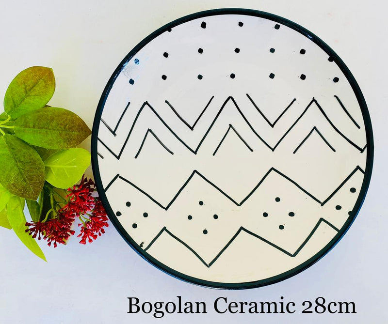 Ceramic/ Bogolan Plates