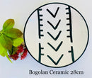 Ceramic/ Bogolan Plates
