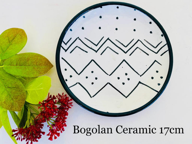 Ceramic/ Bogolan Plates
