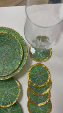 Beaded Coasters