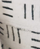 White Mud Cushion Cover