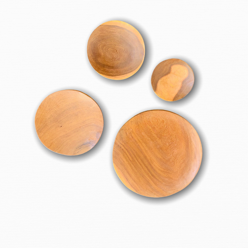 Wooden  plates
