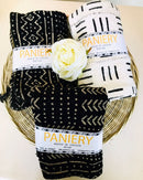 White Mud Cushion Cover