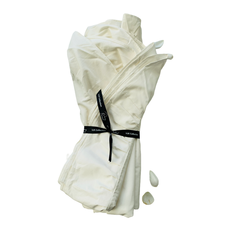 Linen tablecloth/ Set 6 napkins with