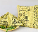 Yellow Mud Cushion Cover