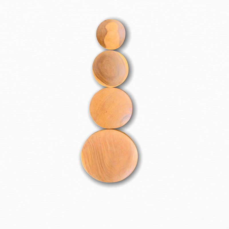 Wooden  plates