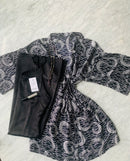 Silk kimono with dress  / Set