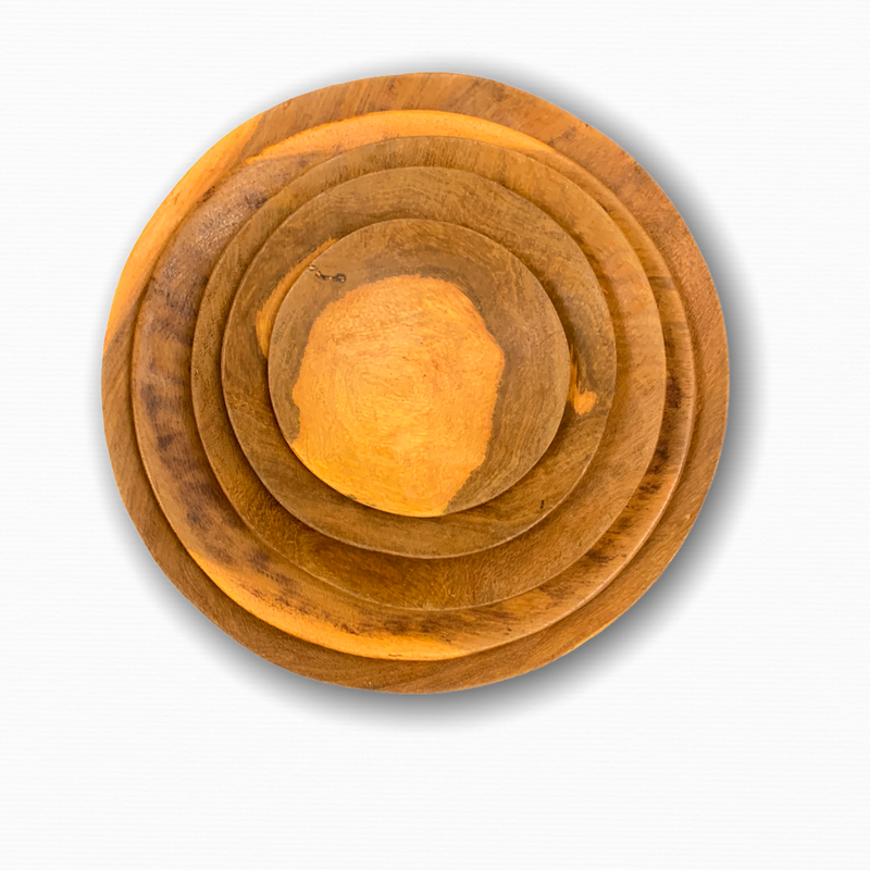 Wooden  plates