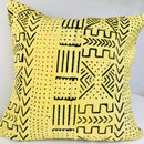 Yellow Mud Cushion Cover