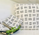 White Mud Cushion Cover