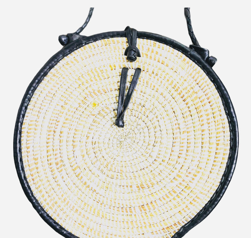 Adouna Woven  Leather Bag