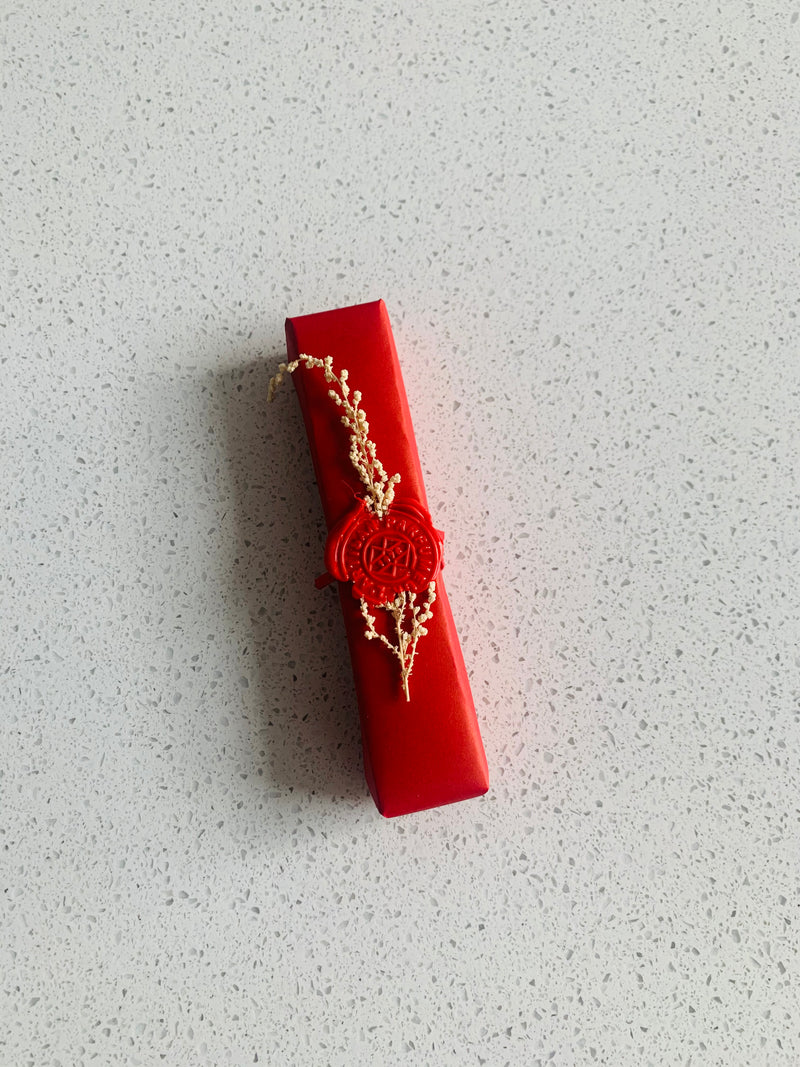 Red Silk dress/Set